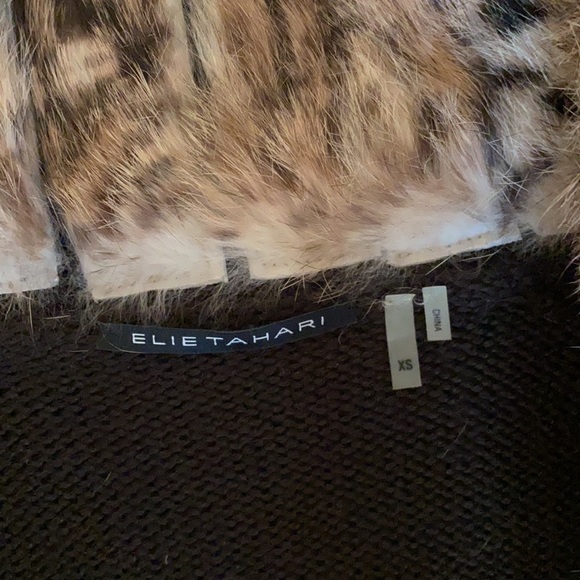 Elie Tahari 100% Merino wool cardigan - Picture 3 of 9